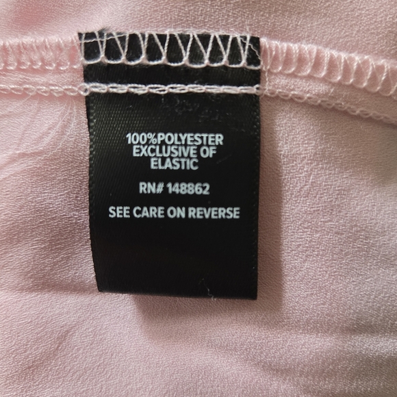 Torrid Feminine Pink Puff Sleeve Blouse with Mandarin Collar Size 0 - Picture 5 of 7